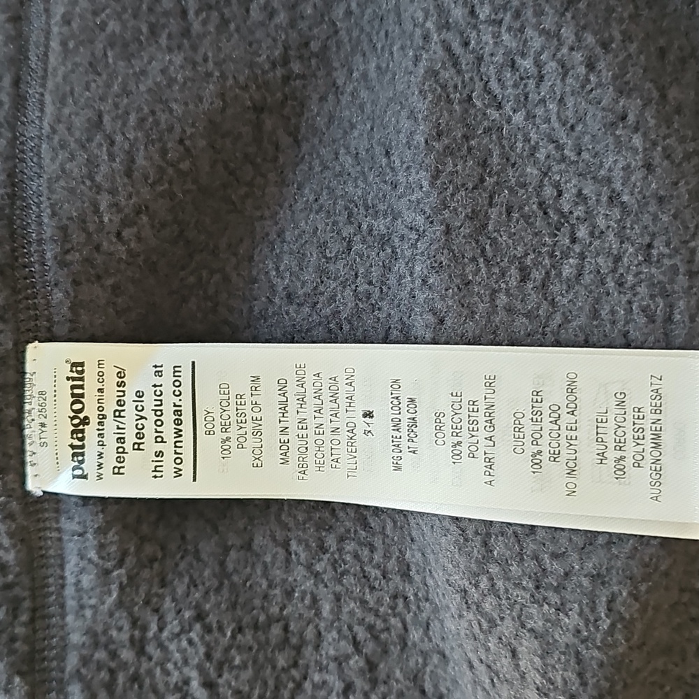 Patagonia NWT Men's Better Sweater Fleece Jacket L - Picture 11 of 15